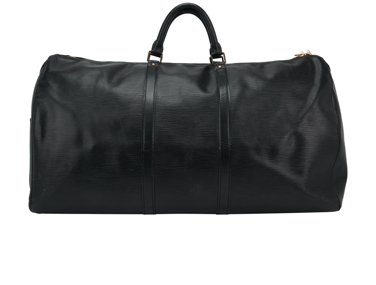Keepall 60, &pound;595, Handbags, Black, Leather, Back view